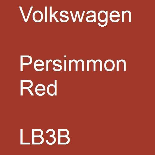 Volkswagen, Persimmon Red, LB3B.